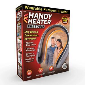 Handy Heater Freedom Wearable Ceramic Heater Rechargeable USB New in Box